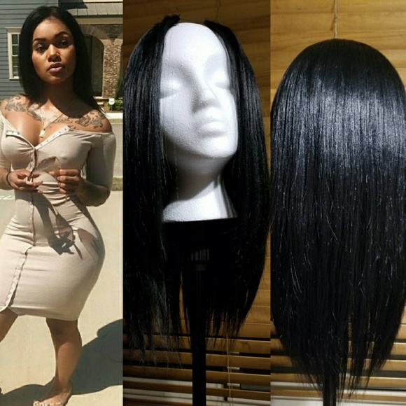 Designer Upart front wig fiber Hair ☆ 10-12 inches - Picture 2 of 8